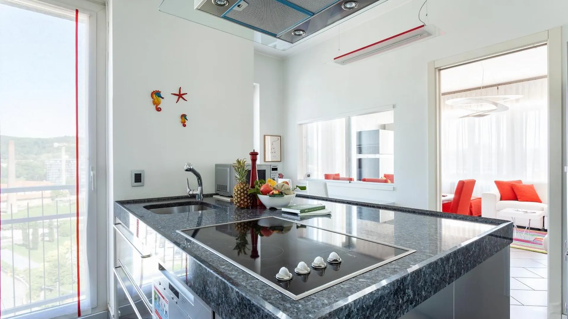 Apartment The Red Penthouse - Family Apart With Terrace 2 Bedroom Private Park Sesto Calende